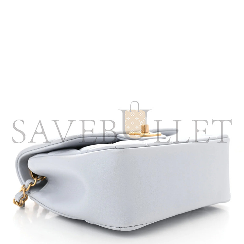CHANEL MINI PEARL CHAIN FLAP BAG AS4385 (17*12.5*5cm)